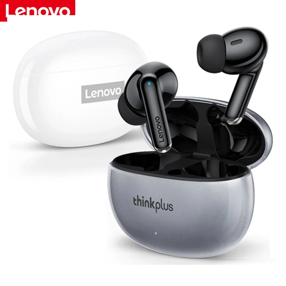 FU AUDIFONOS BLUETOOTH 5.3 LENOVO XT88 NEGRO + SOPORTE DE LAPTOP DE REGALO - 1