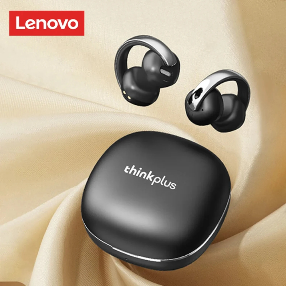 AUDÍFONO LENOVO LP38 CLIP EAR NEGRO 30H BLUETOOTH 5.4 - 2