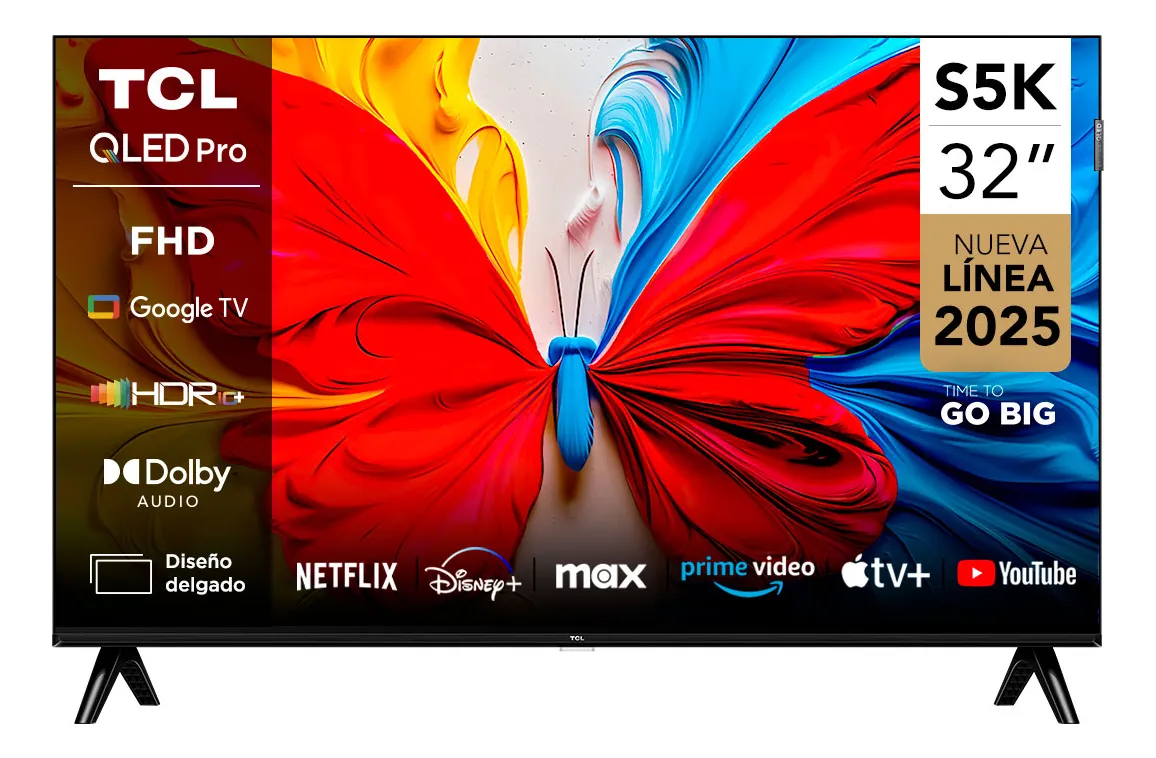 TELEVISOR SMART TV TCL 40 QLED GOOGLE TV - 1