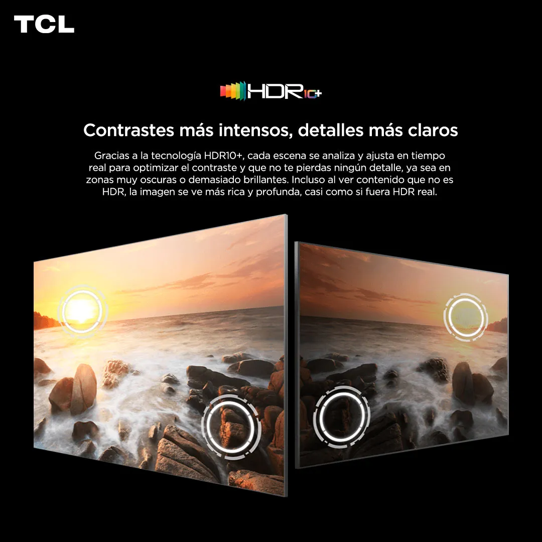TELEVISOR SMART TV TCL 40 QLED GOOGLE TV - 4