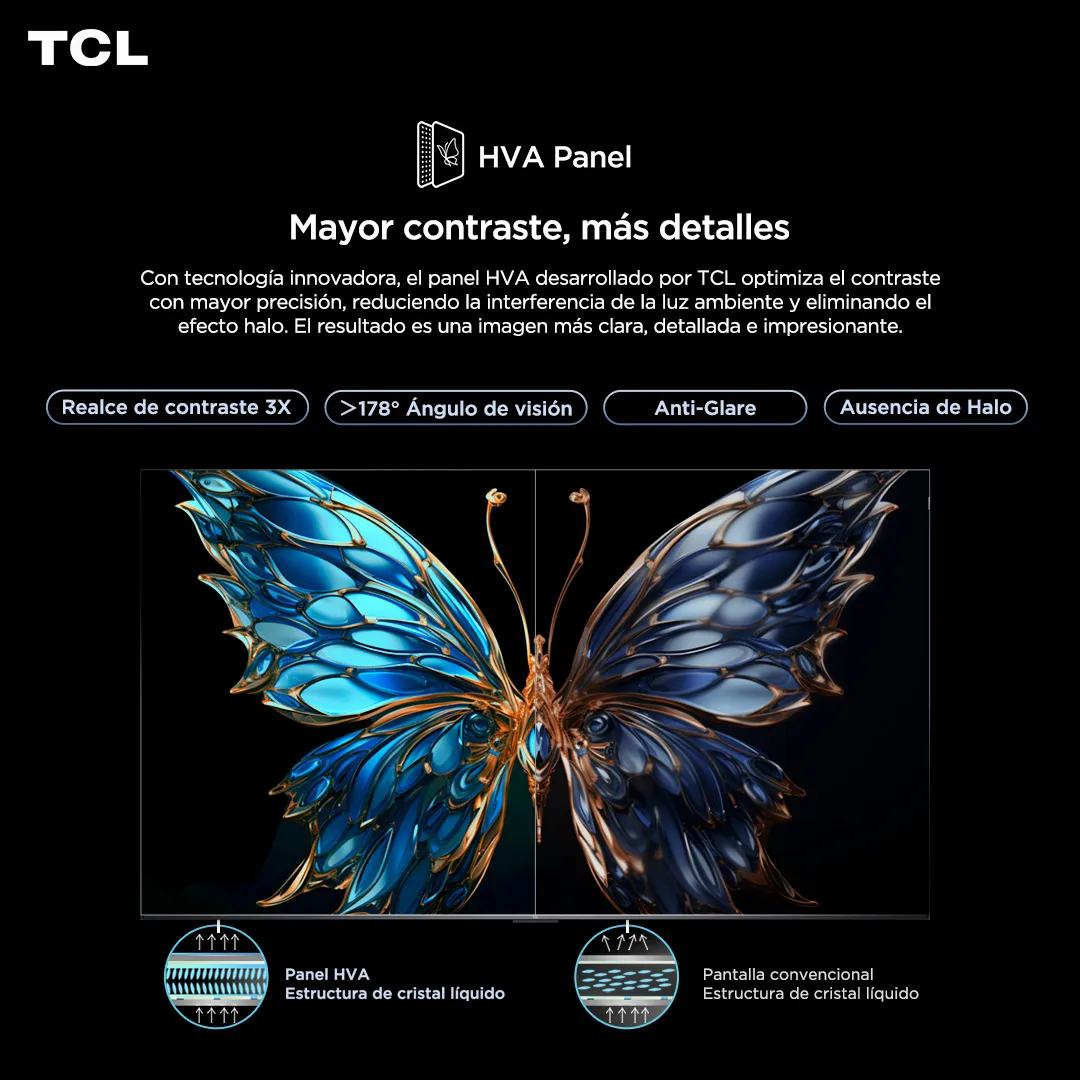 TELEVISOR SMART TV TCL 40 QLED GOOGLE TV - 7