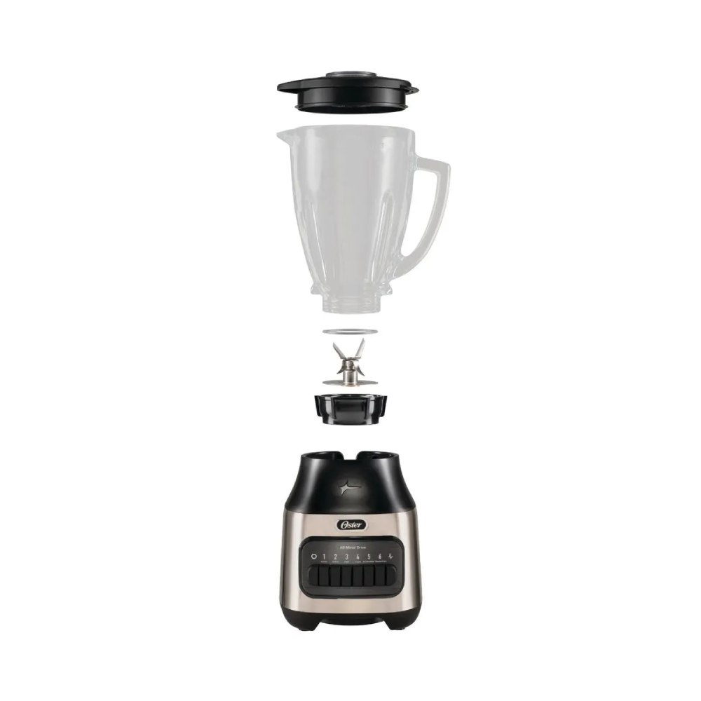 LICUADORA OSTER® CON VASO DE VIDRIO Y 6 VELOCIDADES MÁS PULSO BLSTPEG-NPB - 3