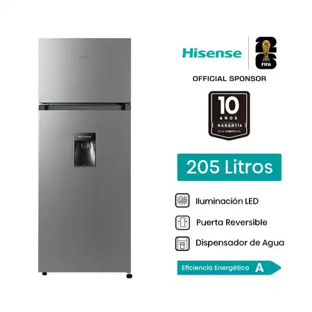 REFRIGERADORA 205L TOP MOUNT FROST RD267H HISENSE - 1
