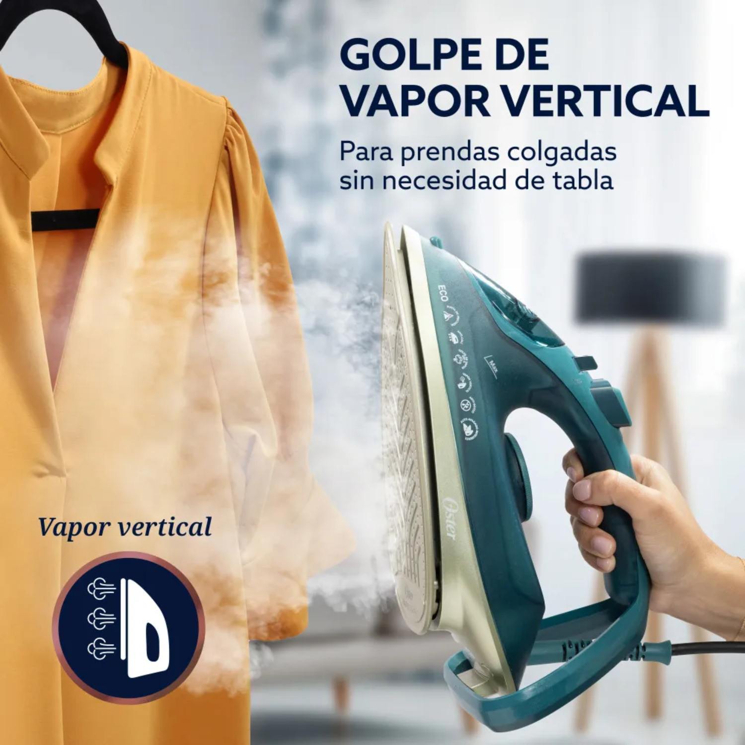 PLANCHA OSTER DE VAPOR AEROGLIDE MAX VERDE OSCURO GCSTAC7802-053 - 5