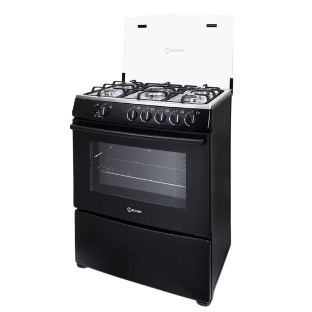 COCINA A GAS MIRAY GIRASOL PLUS GLP 5 HORNILLAS - 5