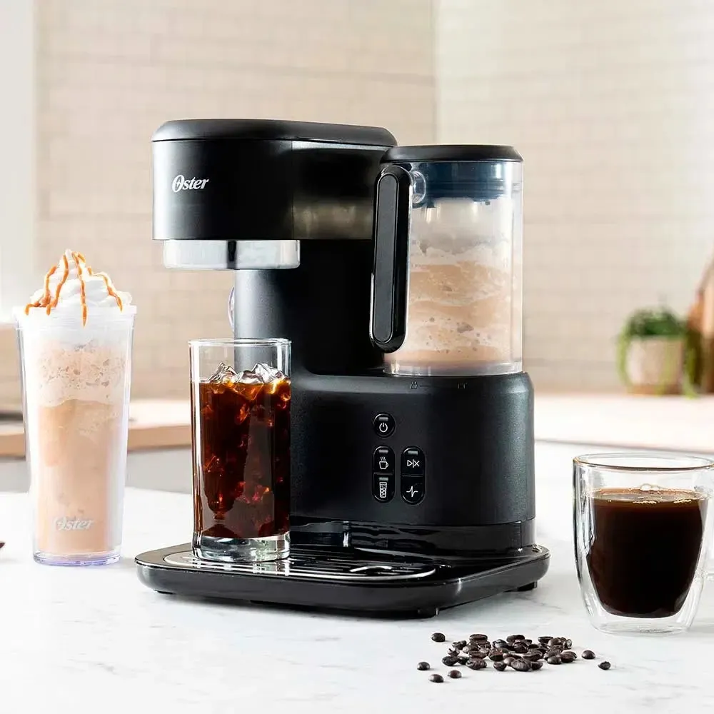 CAFETERA FRAPPÉ CON LICUADORA OSTER® BVSTDC03B NEGRO - 1