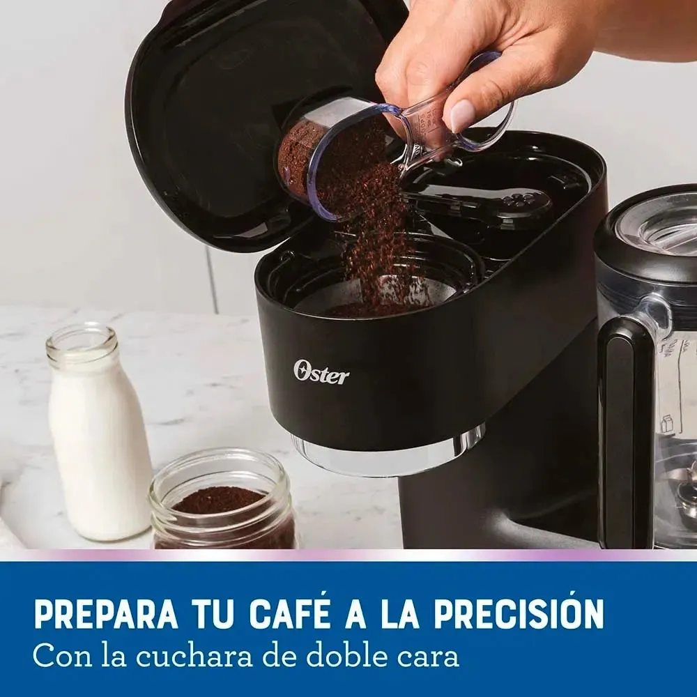 CAFETERA FRAPPÉ CON LICUADORA OSTER® BVSTDC03B NEGRO - 2