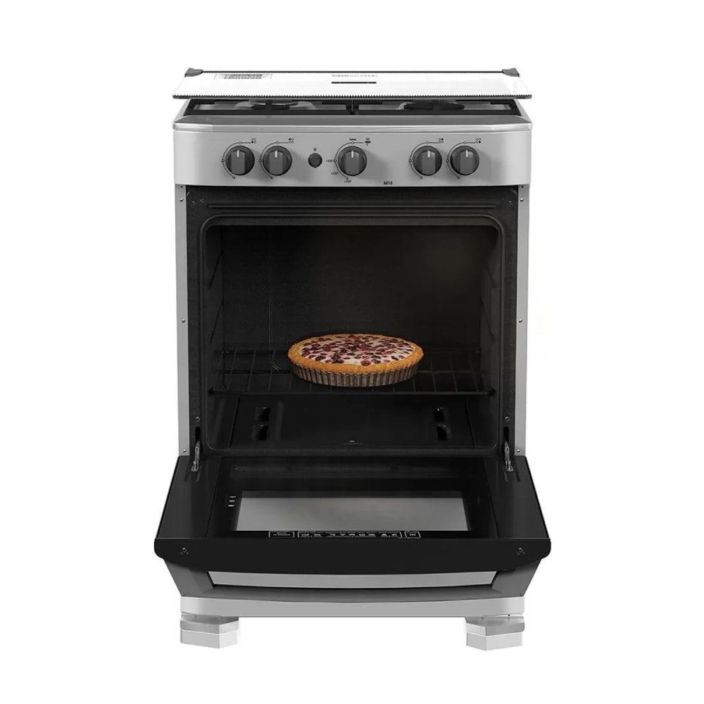 COCINA DE PISO A GAS 60CM SILVER MABE CMP6010FG1 - 2