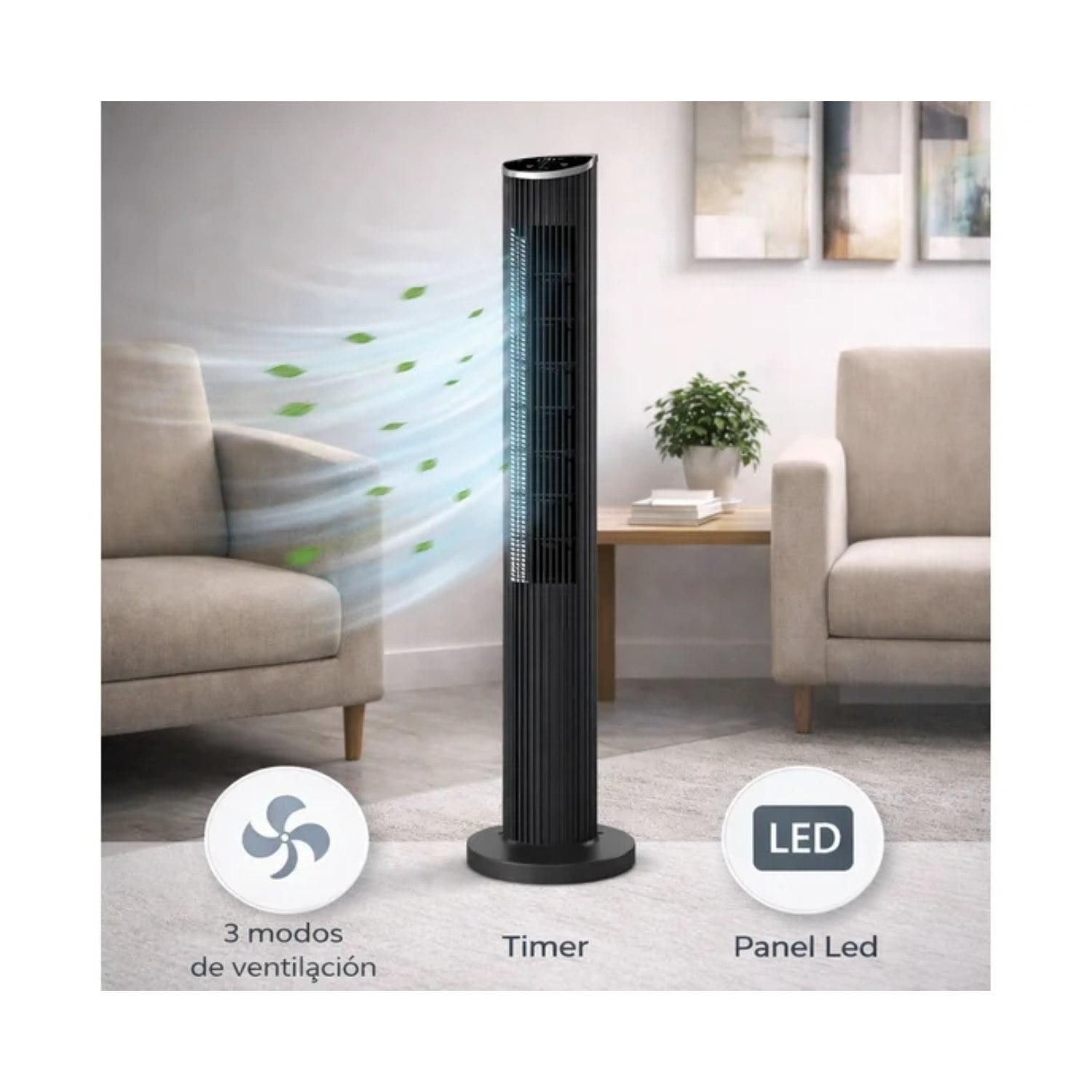 VENTILADOR TORRE MIRAY VMTT-VITA - 1