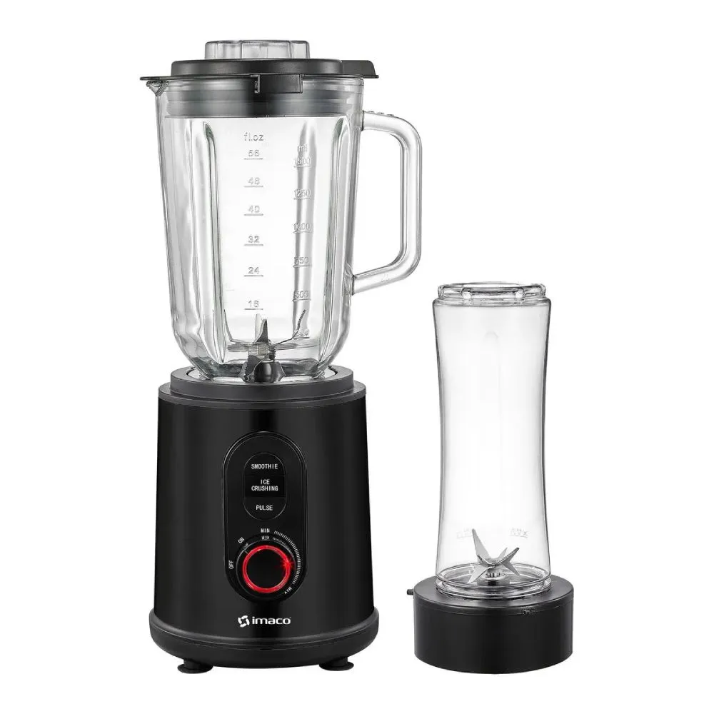 LICUADORA ACERO 1000W V/V 1.5 LITROS + VASO TO GO BLS870N IMACO - 2