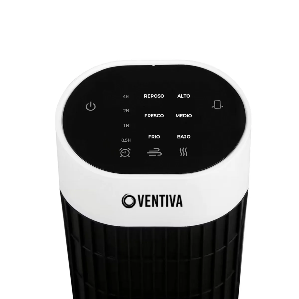 VENTILADOR DE TORRE 82CM PLÁSTICO 3 VELOCIDADES 45W VENTIVA NEGRO - 1