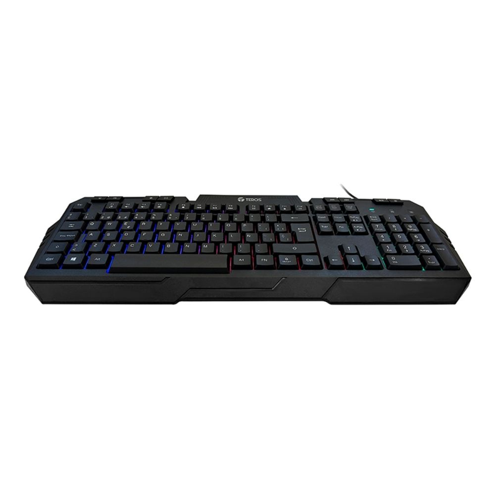 Combo Gamer Teros 4 en 1 TE-4063N | Teclado multimedia, mouse, headset, mouse pad - 3