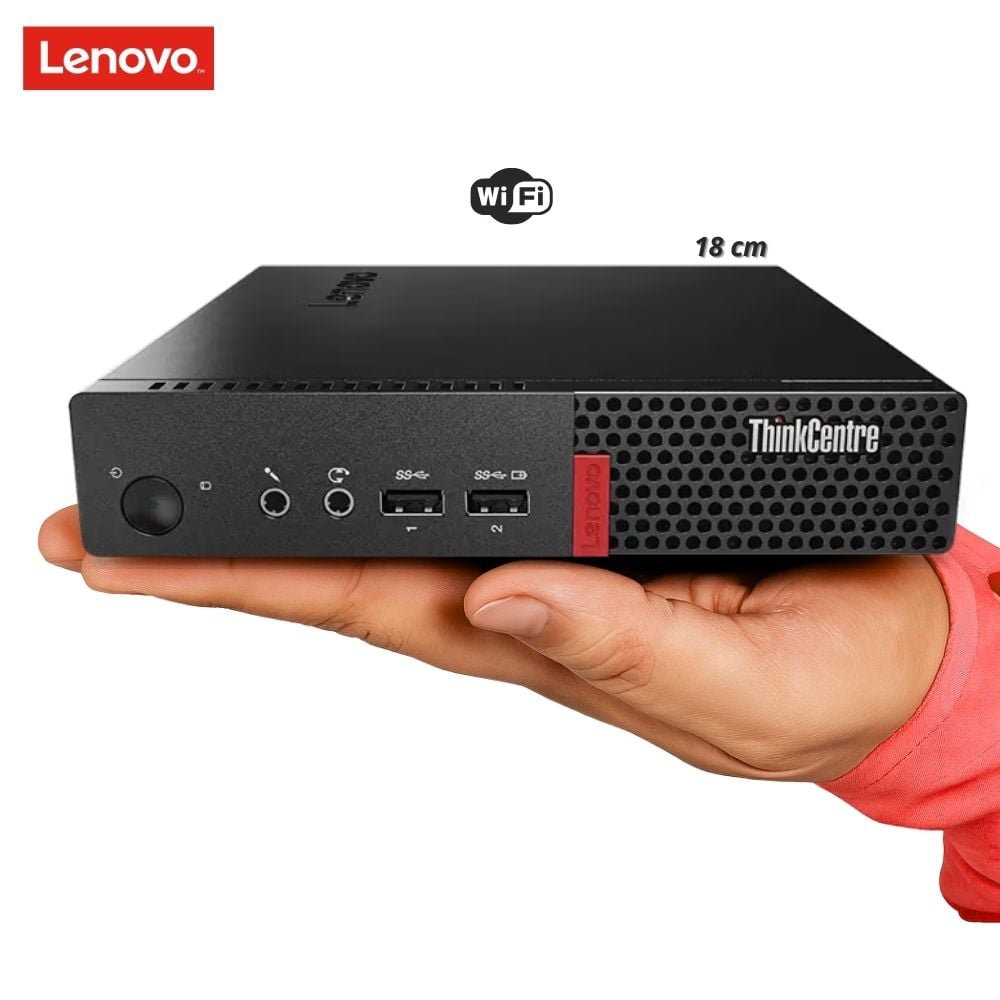 Computadora PC Lenovo Intel Core i5-6500T 8GB RAM 256GB SSD 500GB HDD + Monitor 22” FHD WiFi - 2