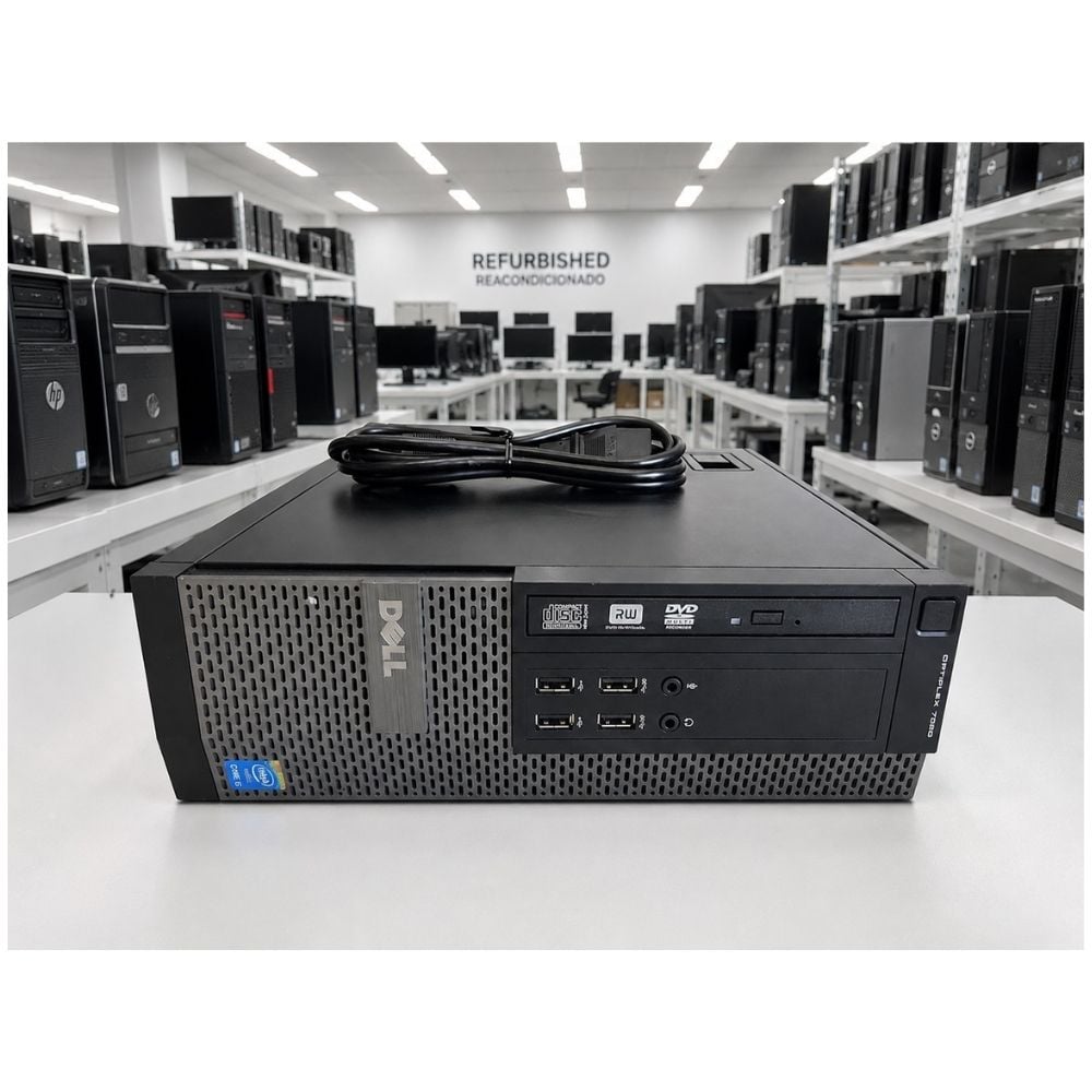 COMPUTADORA PC DELL OPTIPLEX INTEL CORE I5 3,30 GHZ 8GB RAM 500GB HDD - REFURBISHED - 4