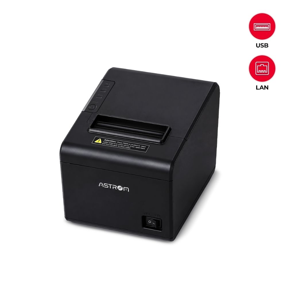 Impresora térmica 80 mm - USB - Red - 1