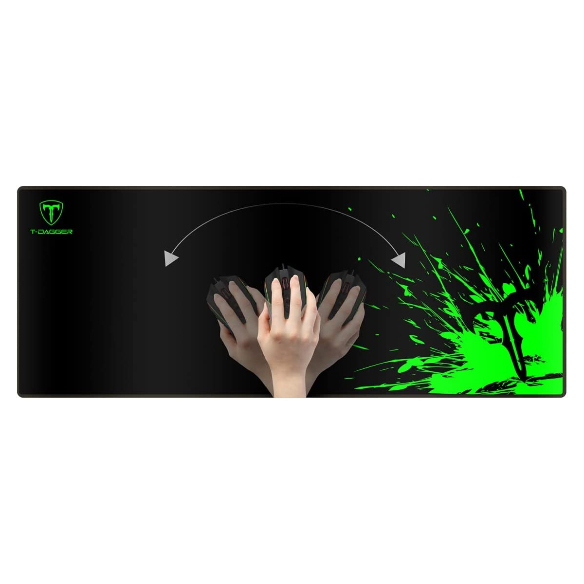 MOUSEPAD T-DAGGER LAVA GAMER L - 5