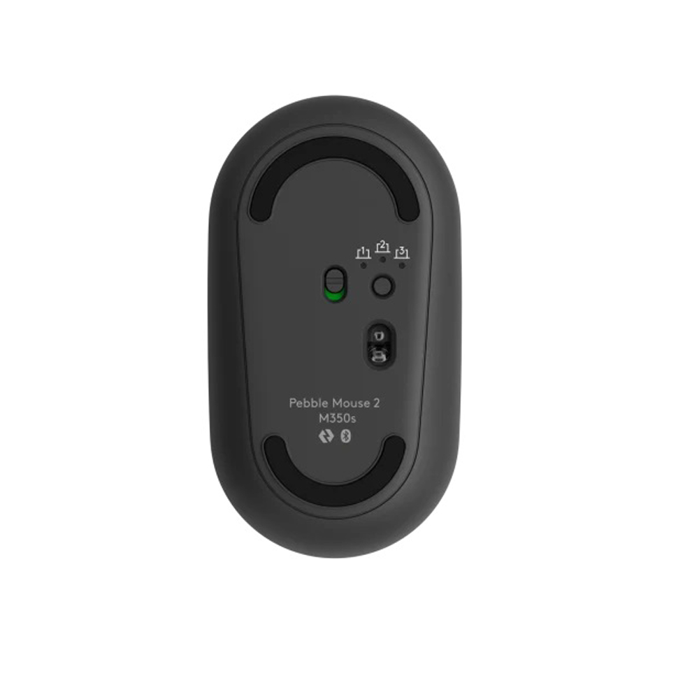 MOUSE LOGITECH M350S PEBBLE 2 GRAPHITE - 4