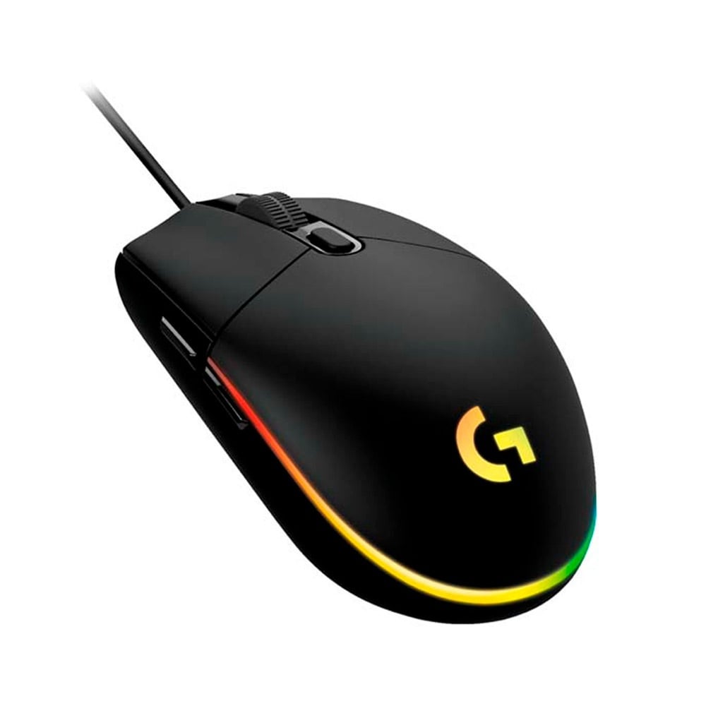 MOUSE LOGITECH G G203 203 LIGHTSYNC OPTICAL 8000 DPI RGB BLACK - 1