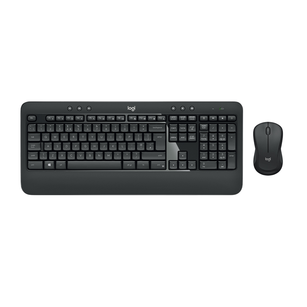 COMBO LOGITECH MK540 TECLADO + MOUSE WIRELESS USB BLACK - 1