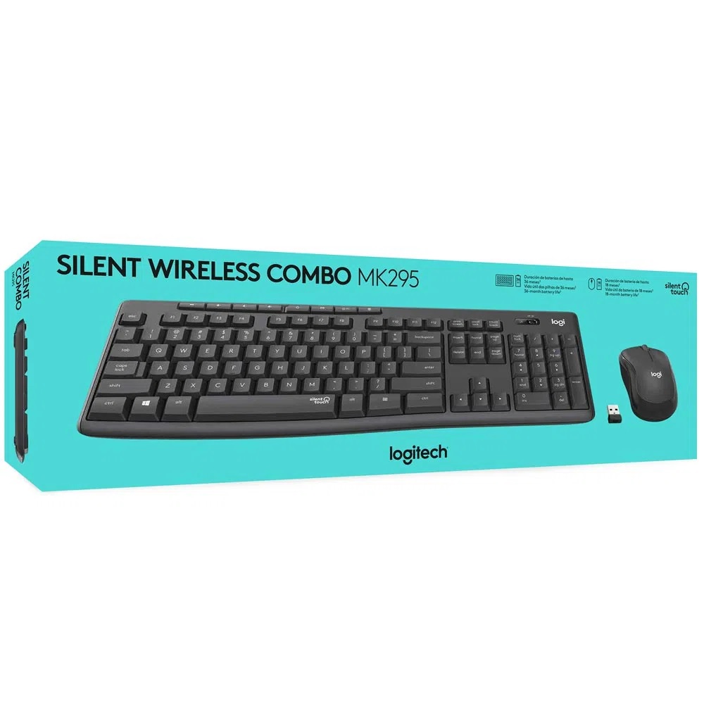 COMBO LOGITECH MK295 TECLADO + MOUSE WIRELESS - 4