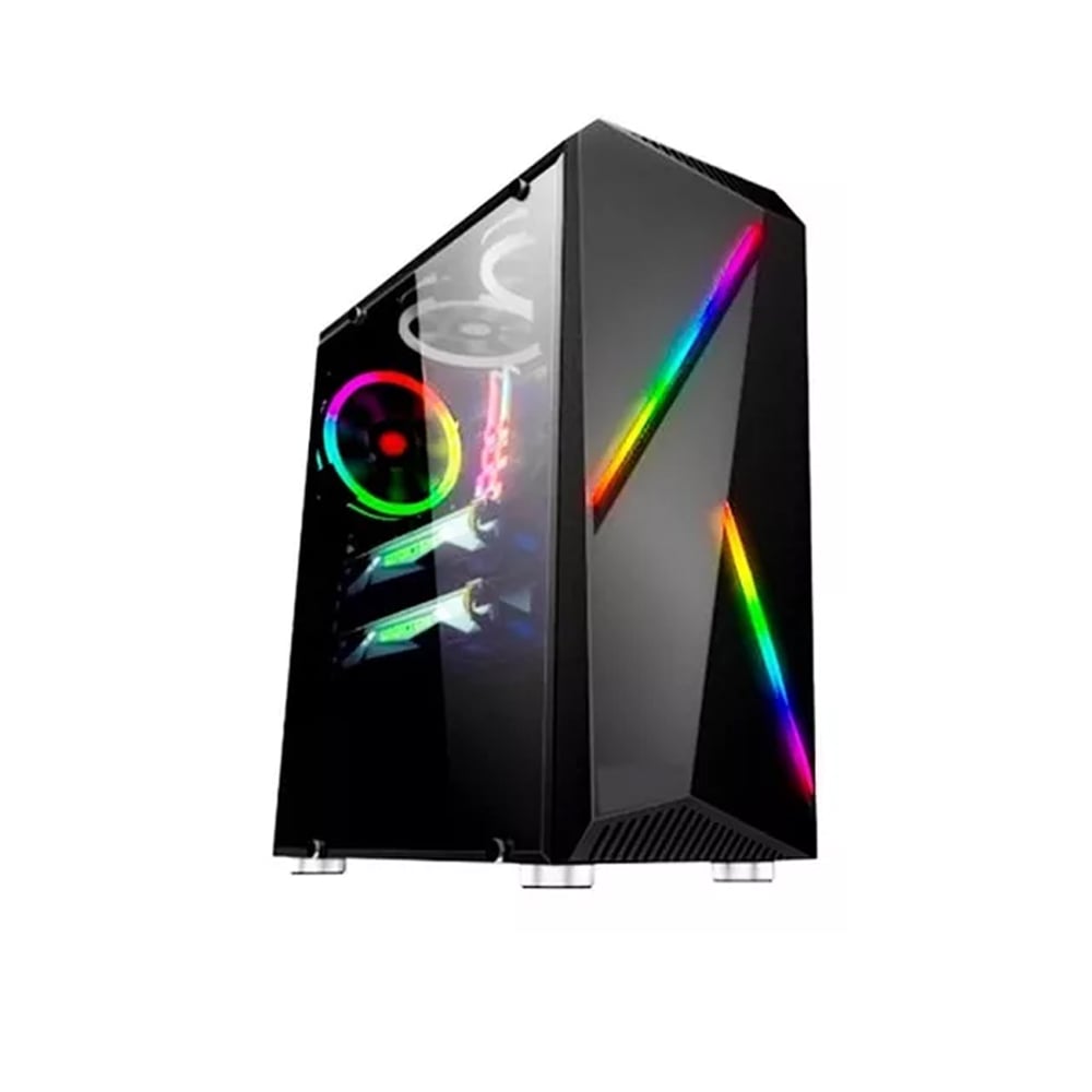 CASE GAMER HALION SPARTA 845 RGB 450W REAL - 1