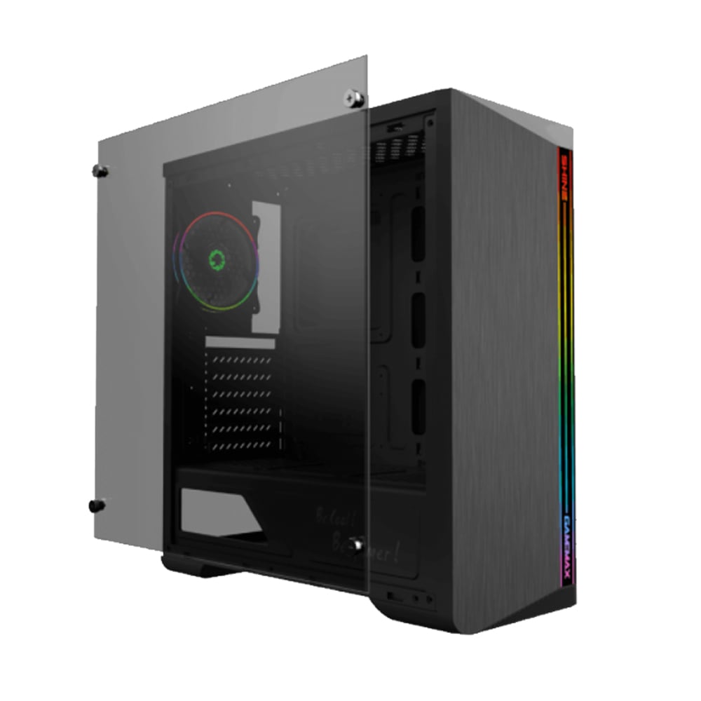 CASE GAMER GAMEMAX SHINE G517 C/FUENTE GE550 - 4