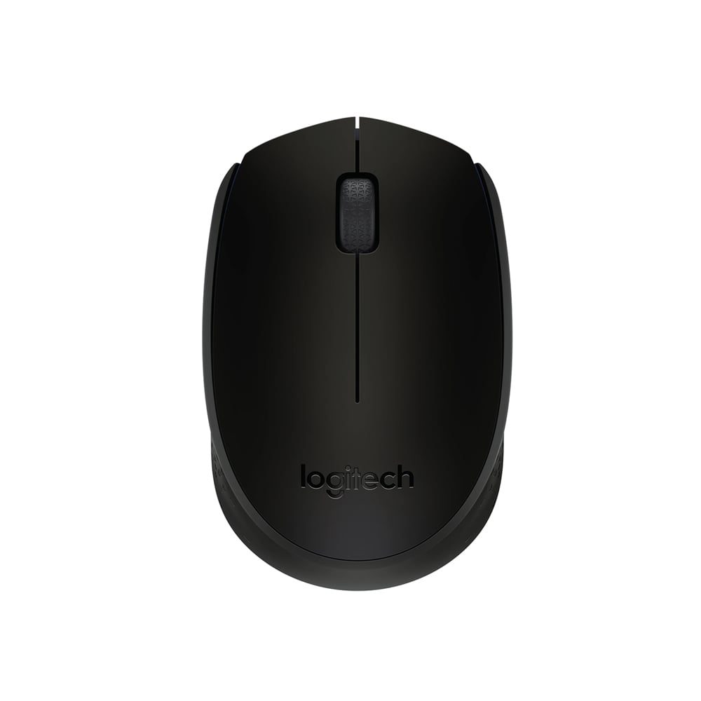 MOUSE LOGITECH M170 WIRELESS BLACK - 1