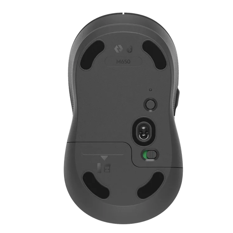 MOUSE LOGITECH SIGNATURE M650 LARGE SILENT WIRELESS BLACK - 2