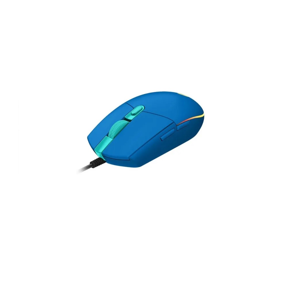 MOUSE LOGITECH G203 LIGHTSYNC OPTICAL 8000 DPI RGB BLUE - 3