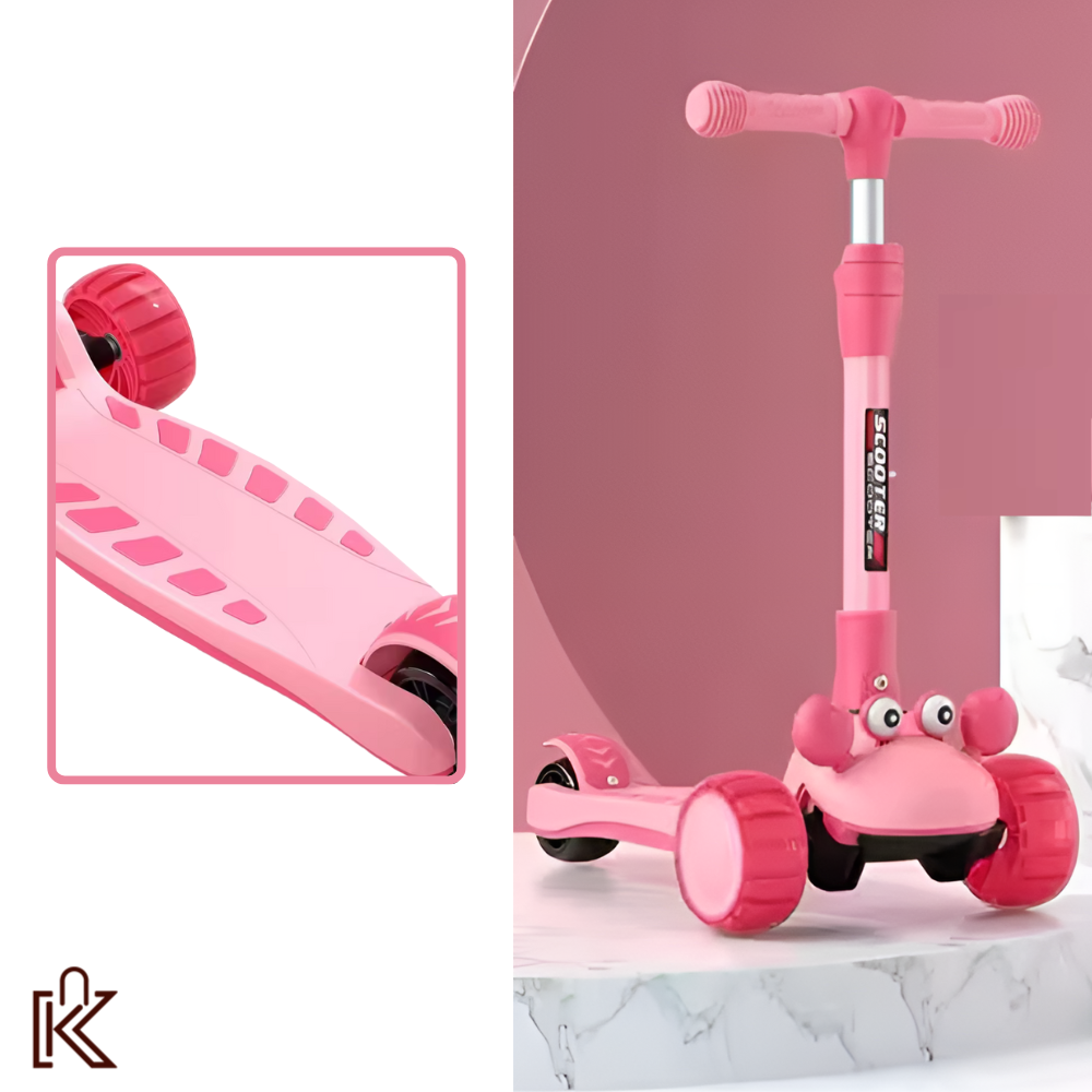 SCOOTER PARA NIÑOS CON LUZ LED - 2