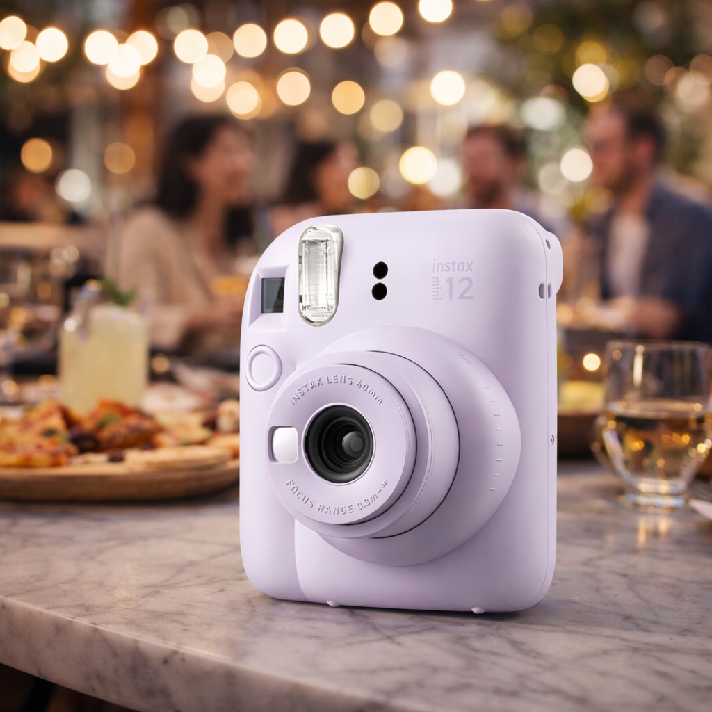 CAMARA INSTAX FUJIFILM MINI 12 LILA MORADA - 6
