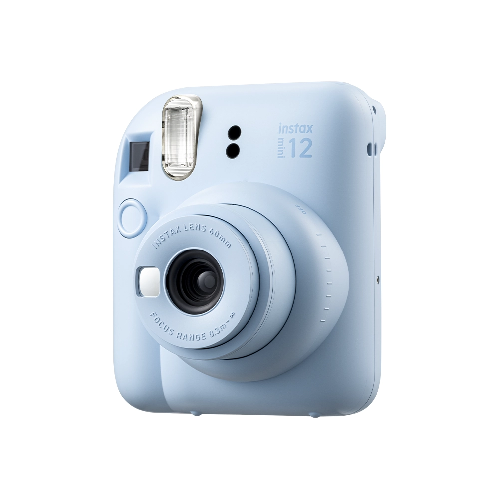 CAMARA INSTAX FUJIFILM  MINI 12 AZUL PASTEL - 2