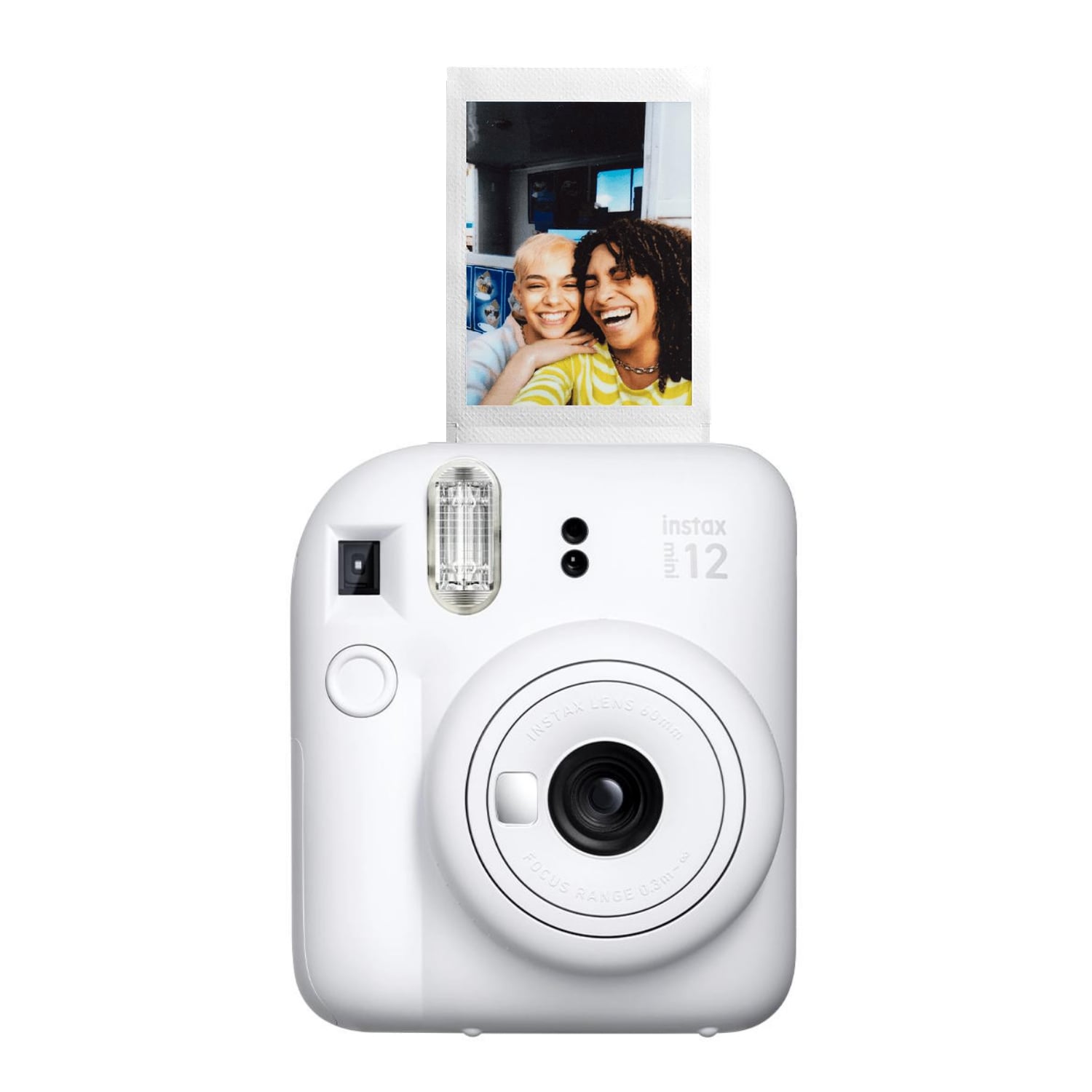 CÁMARA INSTAX FUJIFILM MINI 12 ARCILLA BLANCA - 1