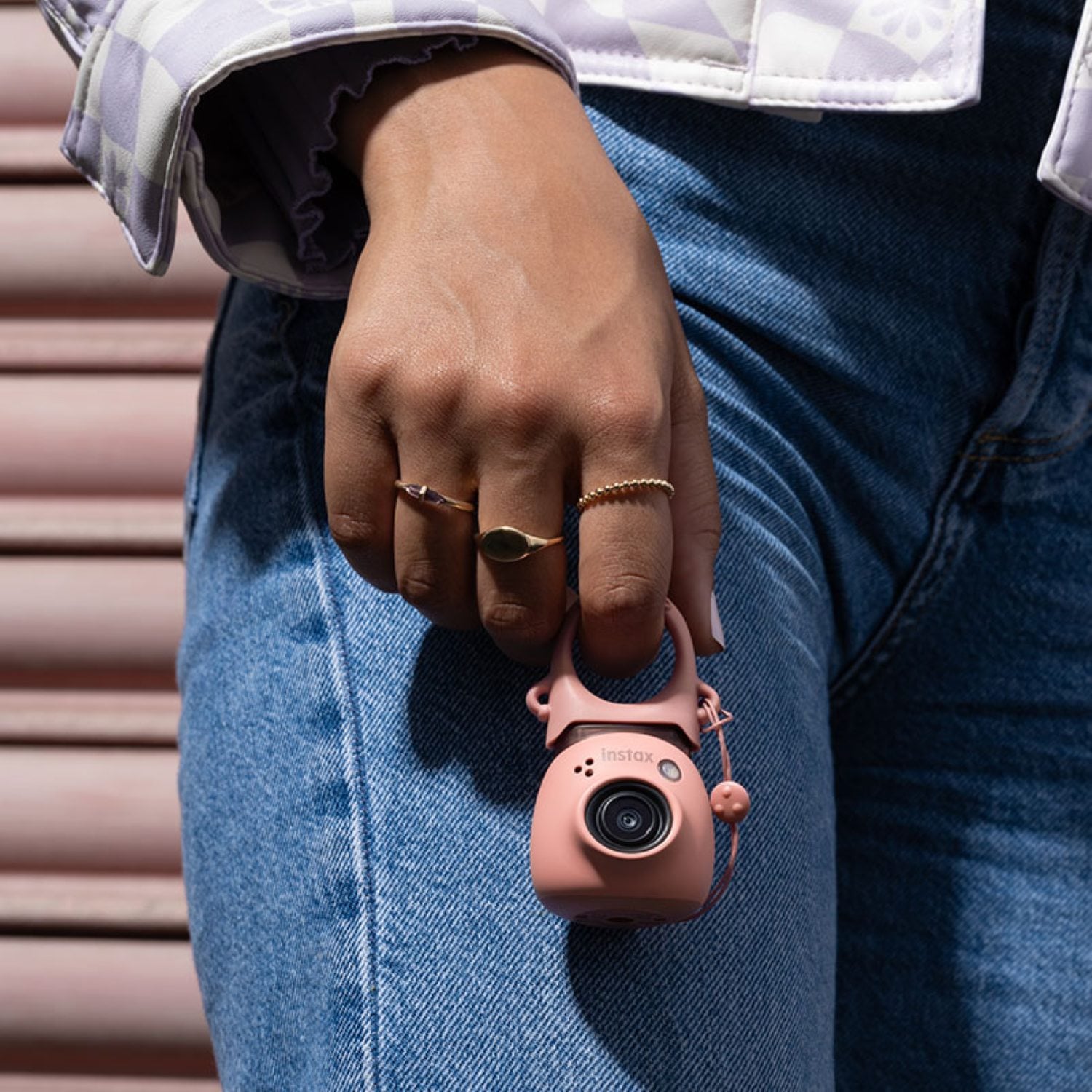 CAMARA DIGITAL FUJIFILM INSTAX PAL - POWDER PINK - 8