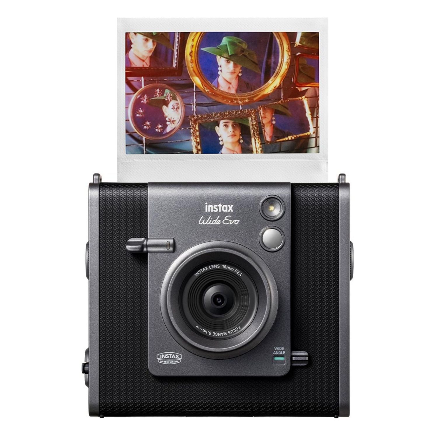 CÁMARA INSTAX FUJIFILM WIDE EVO HYBRID BLACK - 1