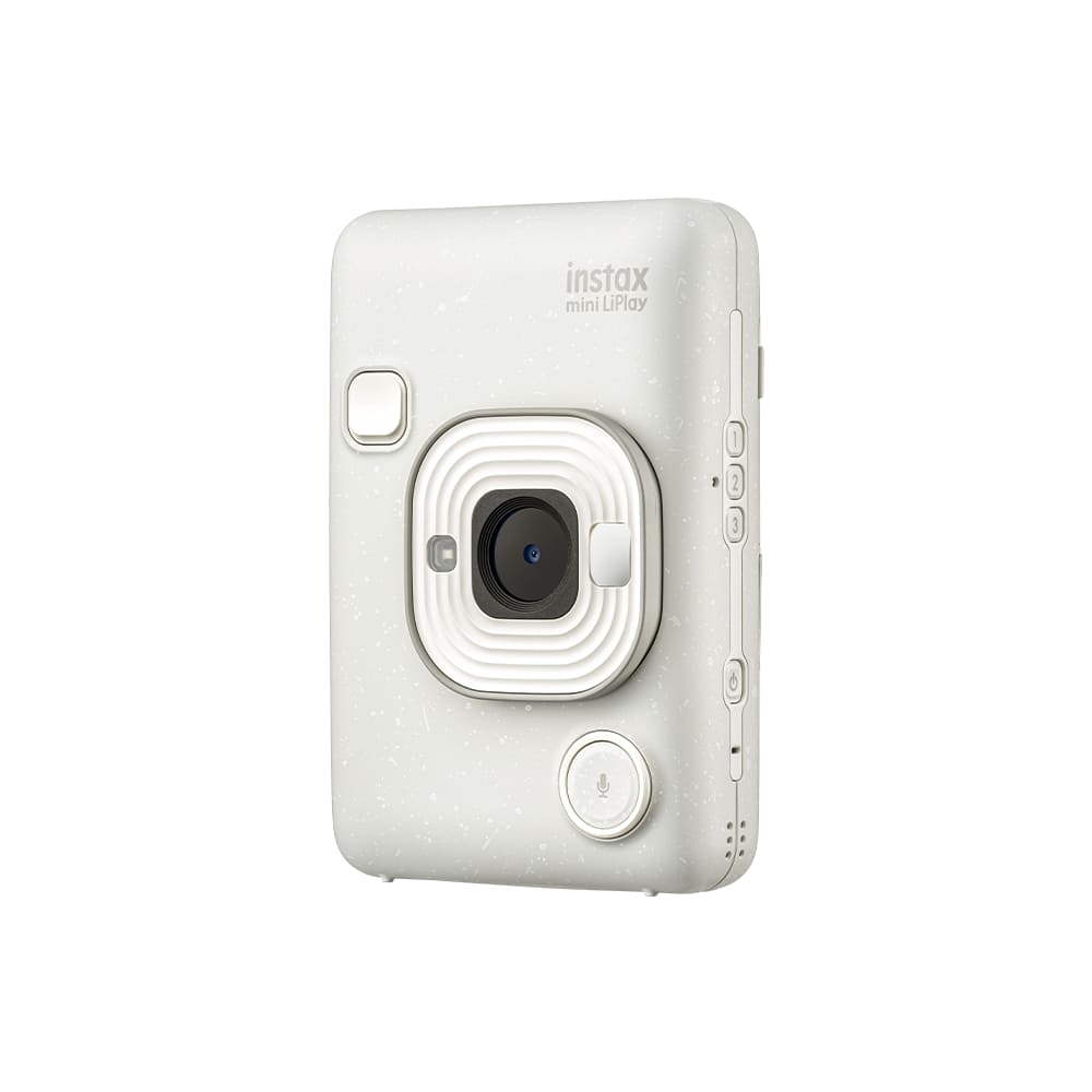 CÁMARA HIBRIDA INSTAX MINI LIPLAY FUJIFILM MISTY WHITE - 2