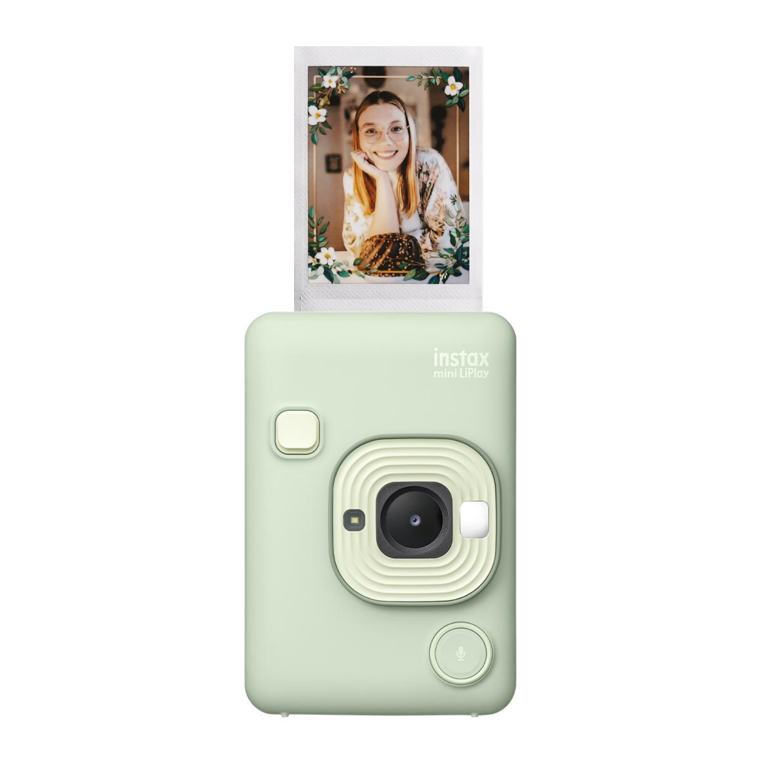 CÁMARA HIBRIDA INSTAX MINI LIPLAY FUJIFILM MATCHA GREEN - 1