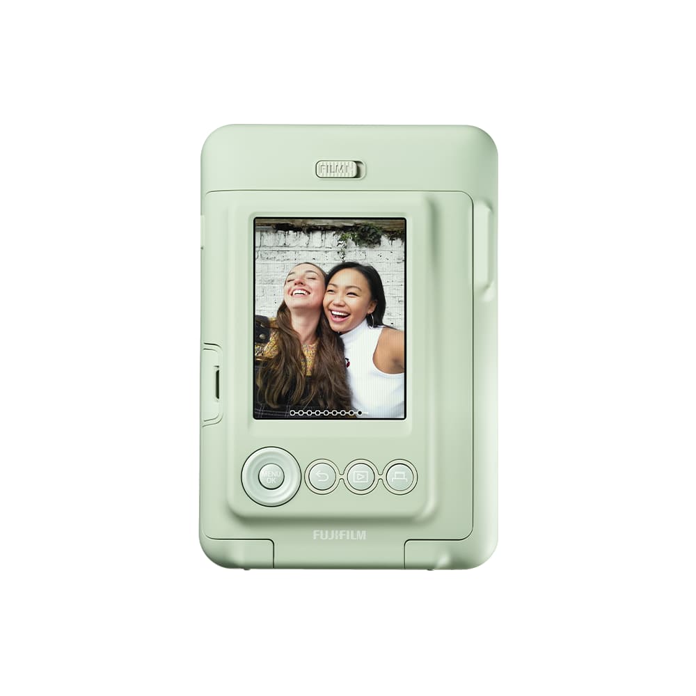 CÁMARA HIBRIDA INSTAX MINI LIPLAY FUJIFILM MATCHA GREEN - 3