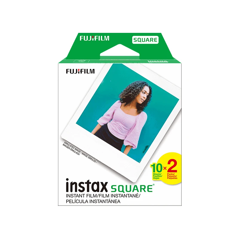 PACK DE PELÍCULA FUJIFILM 20F INSTAX SQUARE - 1
