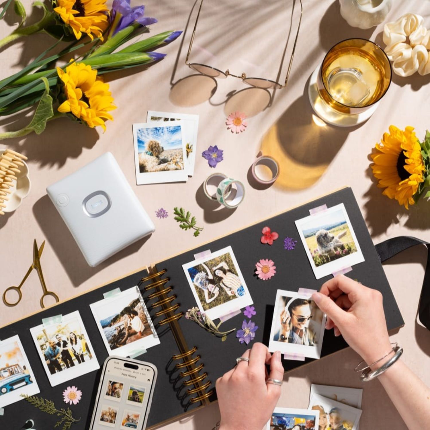 IMPRESORA FUJIFILM INSTAX SQUARE LINK ASH WHITE - 5