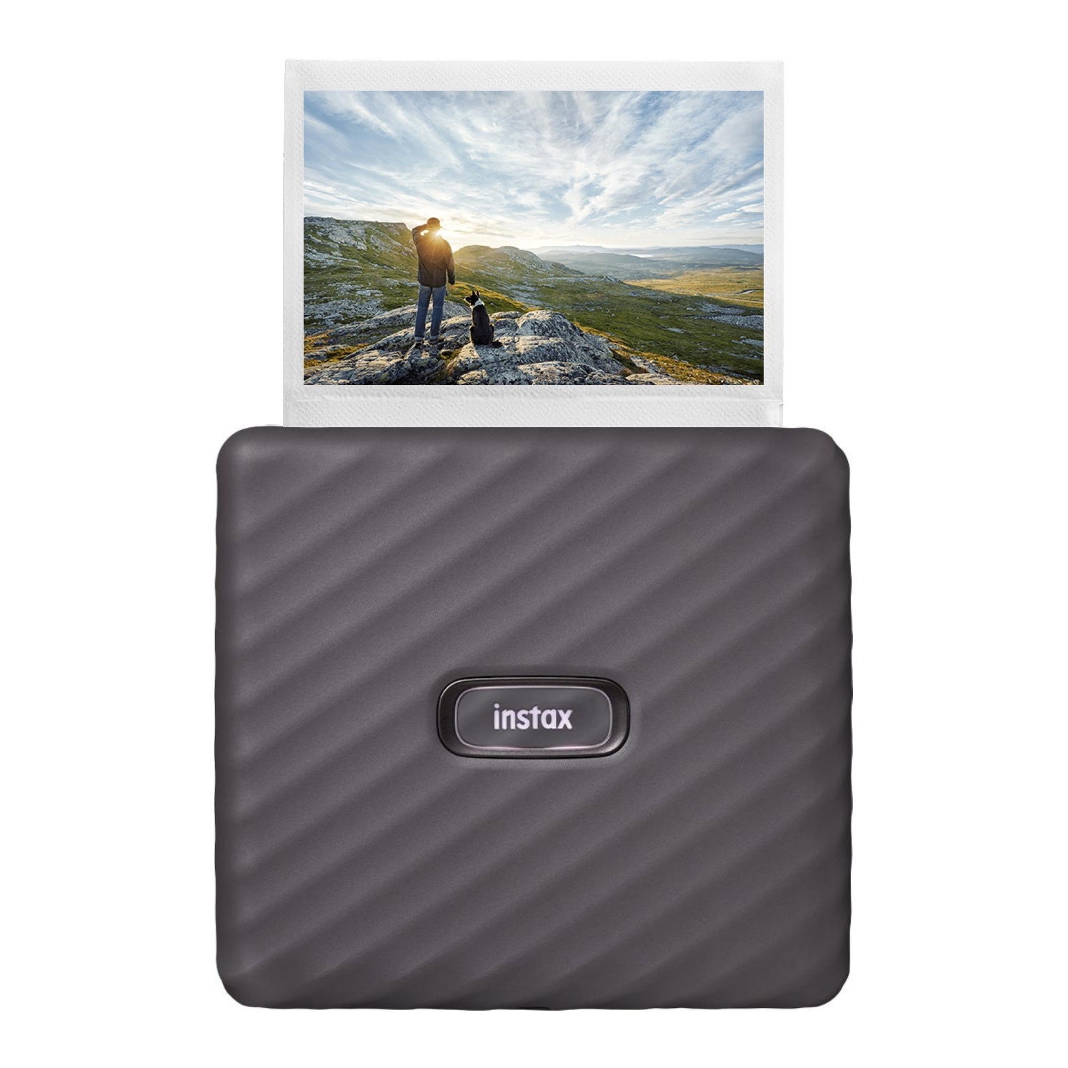 IMPRESORA INSTAX FUJIFILM WIDE LINK GRIS MOCA - 1
