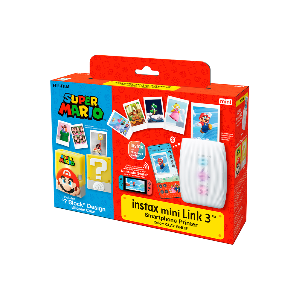 IMPRESORA FUJIFILM INSTAX MINI LINK 3 SUPER MARIO NINTENDO - 4