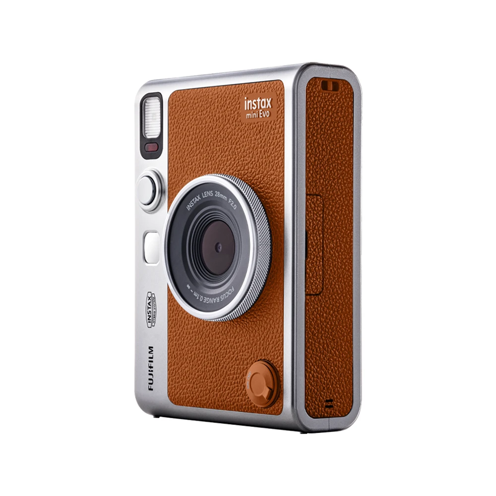 CÁMARA INSTAX FUJIFILM MINI EVO HYBRID BROWN - 5