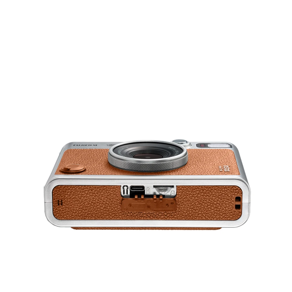 CÁMARA INSTAX FUJIFILM MINI EVO HYBRID BROWN - 6