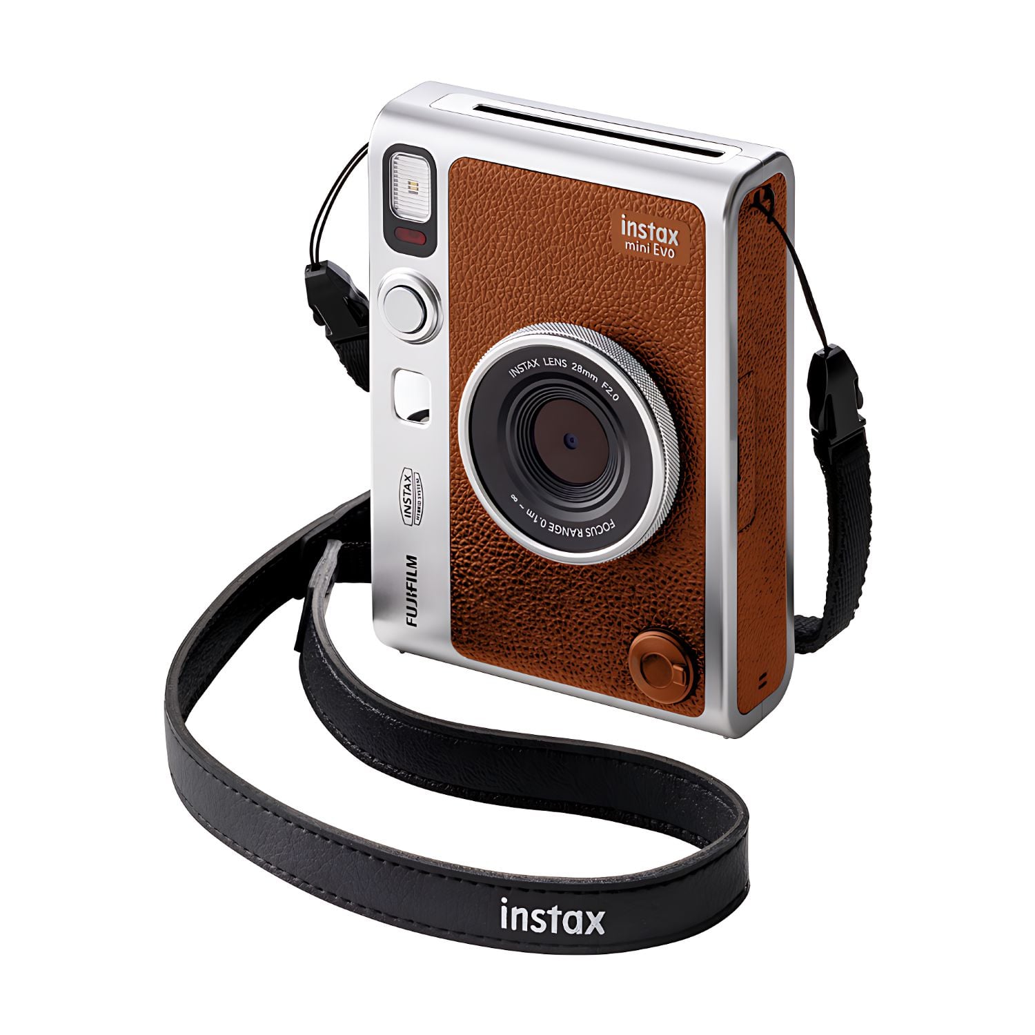 CÁMARA INSTAX FUJIFILM MINI EVO HYBRID BROWN - 7