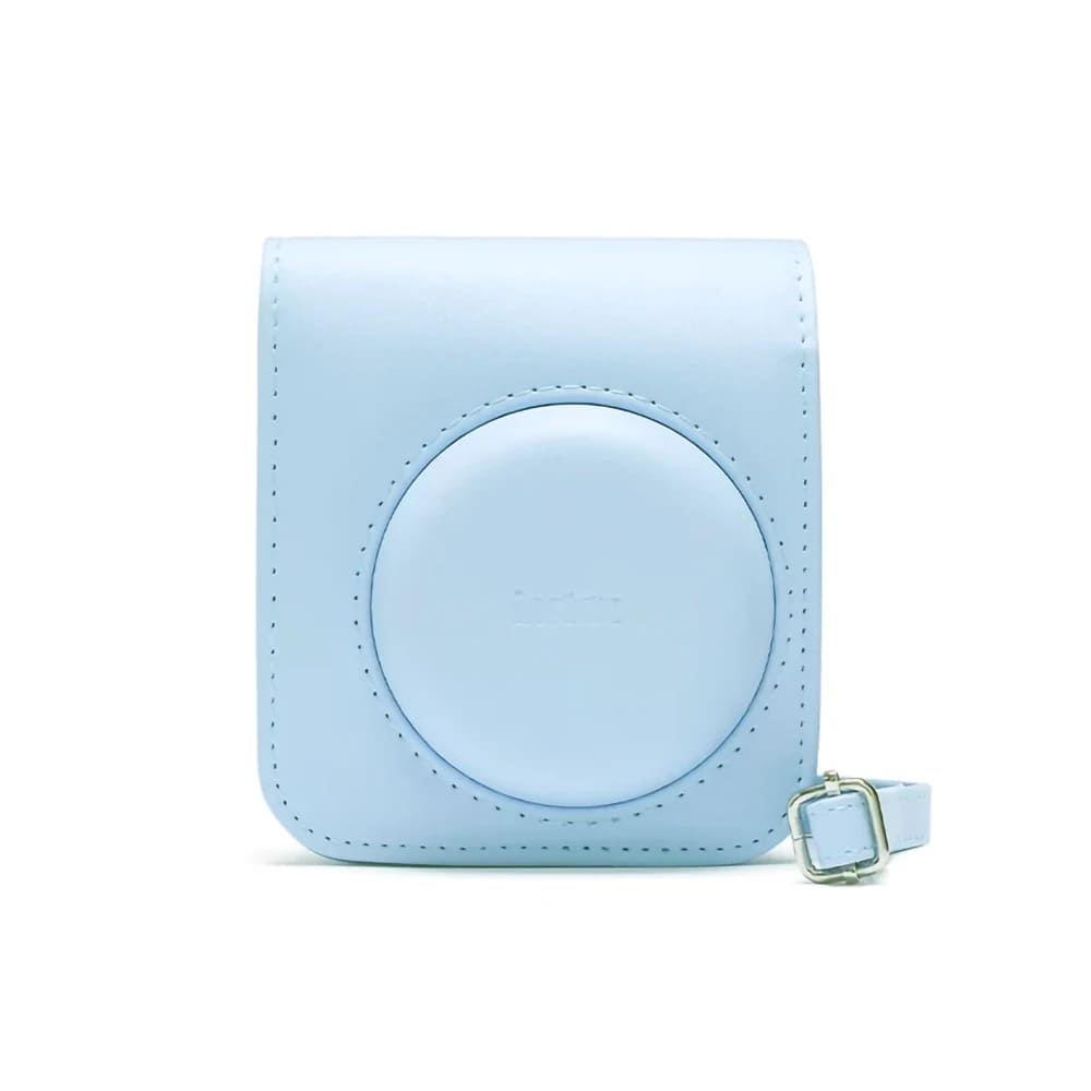 CÁMARA INSTAX FUJIFILM MINI 12 AZUL PASTEL + PACK PELÍCULA X20 + ESTUCHE + MINI ÁLBUM DE FOTOS - 4