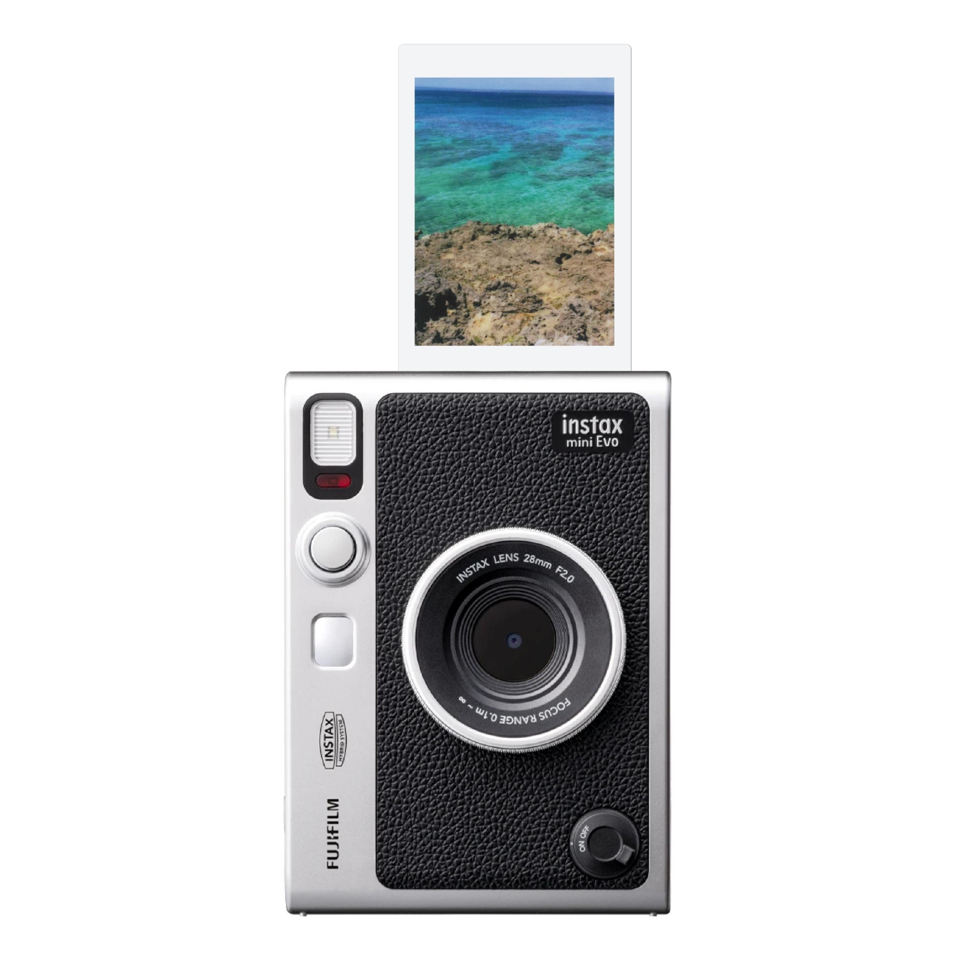 CÁMARA INSTAX FUJIFILM MINI EVO HYBRID BLACK - 1