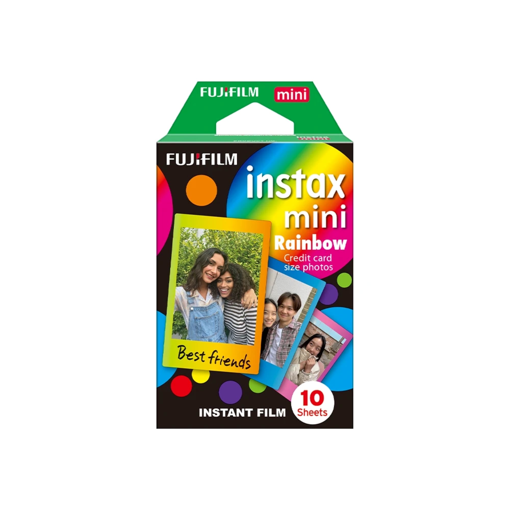 PELÍCULA FUJIFILM INSTAX MINI RAINBOW X 10 HOJAS / FOTOS - 1
