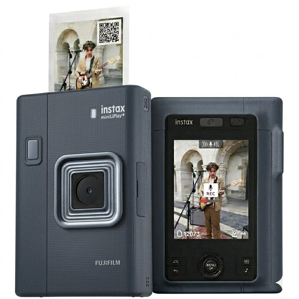 CÁMARA FUJIFILM HIBRIDA MINI LIPLAY PLUS MIDNIGHT BLUE - 1
