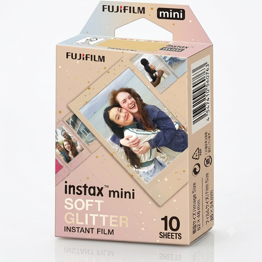PELÍCULA FUJIFILM INSTAX MINI SOFT GLITTER - 1